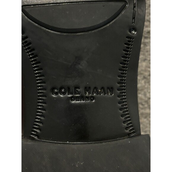 Cole Haan Men's 11.5 Hawthorne Chelsea Boot Dark Chocolate Leather C38727 - Picture 7 of 11